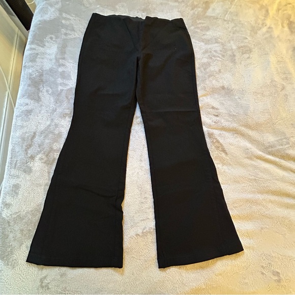 Forever Color Royalty Pants - NWT Forever Color Royalty black stretch flare dress pants Size XL